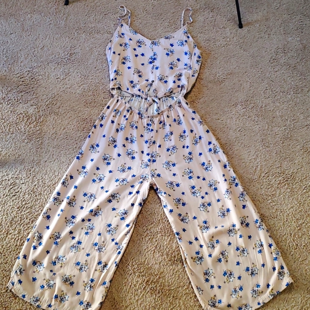 Floral Jumpsuit